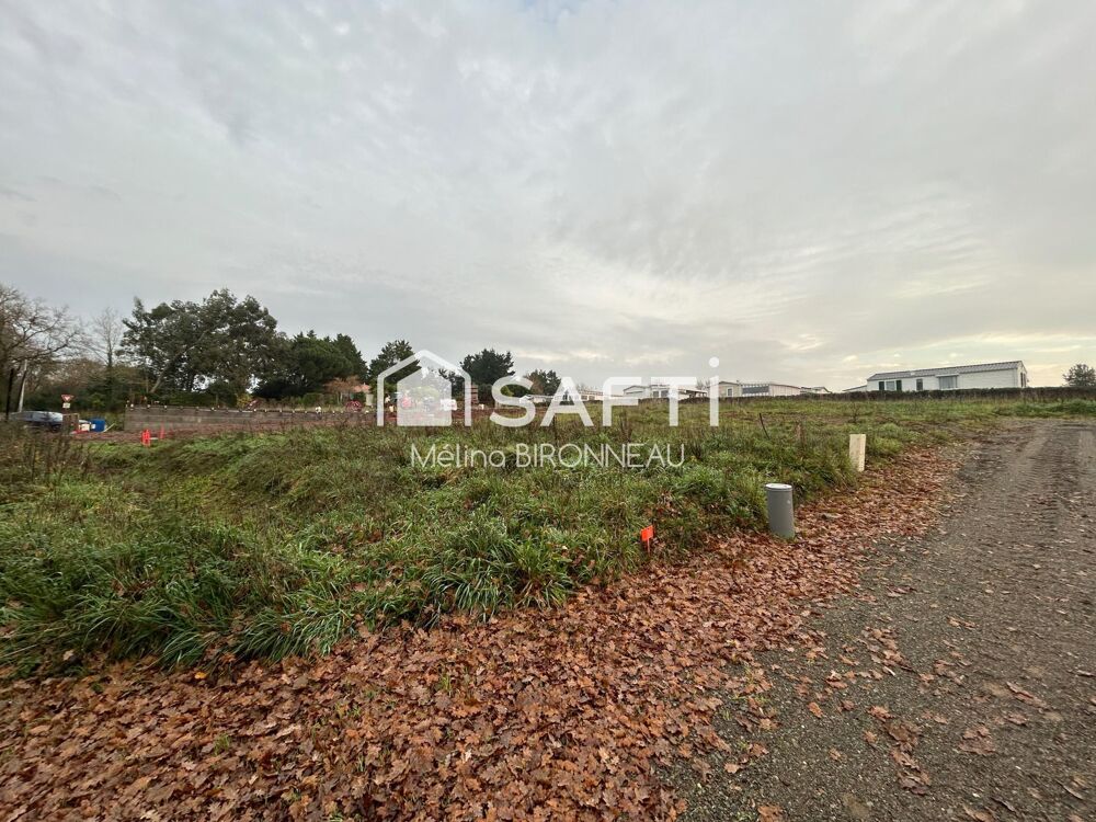 Vente Terrain Lot 2 du lotissement La Vallée verte de 397 m2 Moutiers-les-mauxfaits