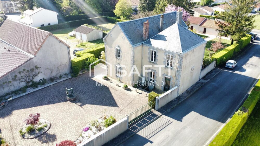 Ensemble immobilier, maison de Maître 205m², 6 chambres + seconde construction 80m², 1886² de terrain.