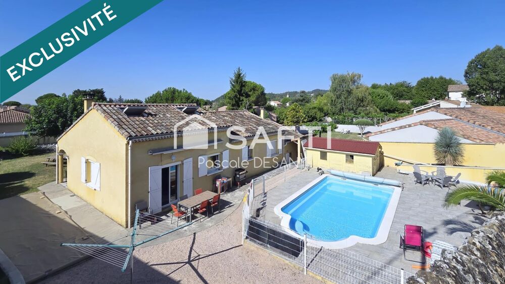 Vente Maison Charmante maison avec beau terrain et piscine Génissieux