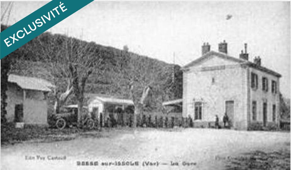 L'ancienne gare de Besse est à vendre
