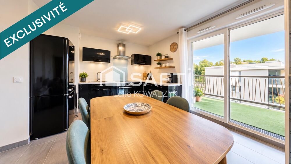 Vente Appartement BOURGOIN-JALLIEU – LA GRIVE | T3 récent – Terrasse – Parking – Climatisation Bourgoin-jallieu
