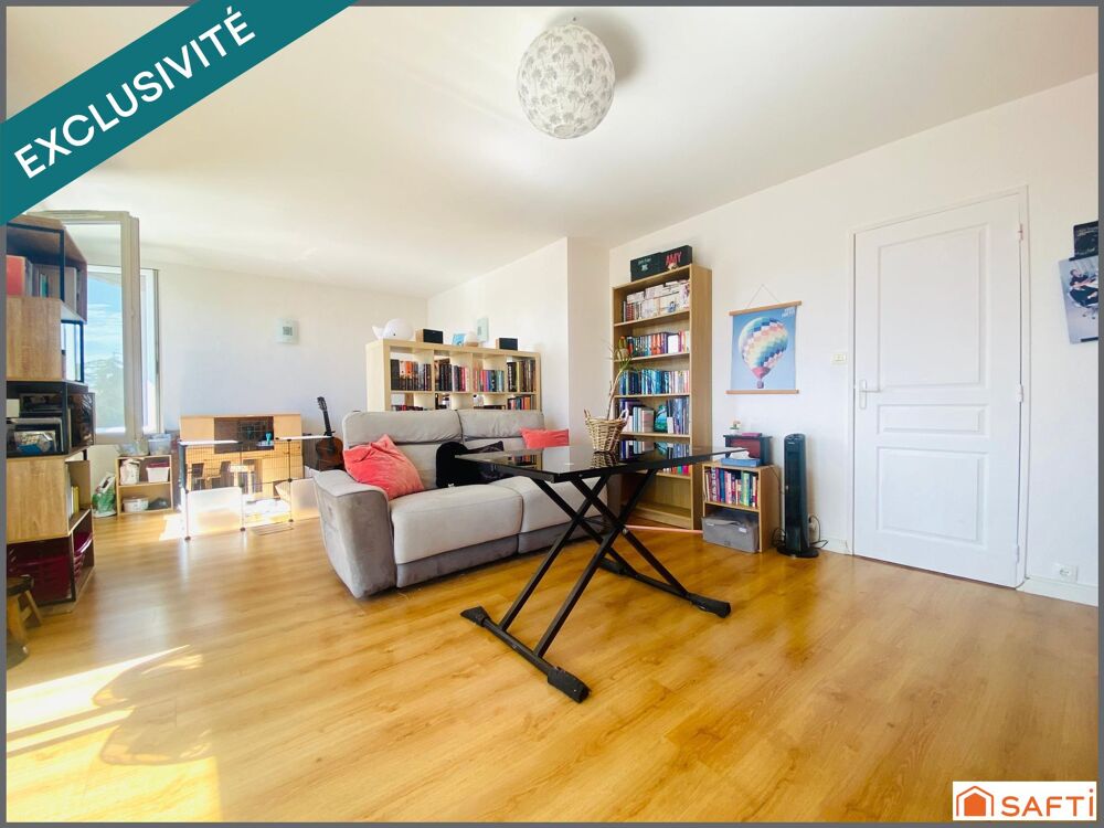 T3 / 65M2 / TRAVERSANT ET LUMINEUX / DERNIER ETAGE / BALCON / CAVE / 800m DU CENTRE DE MERIGNAC