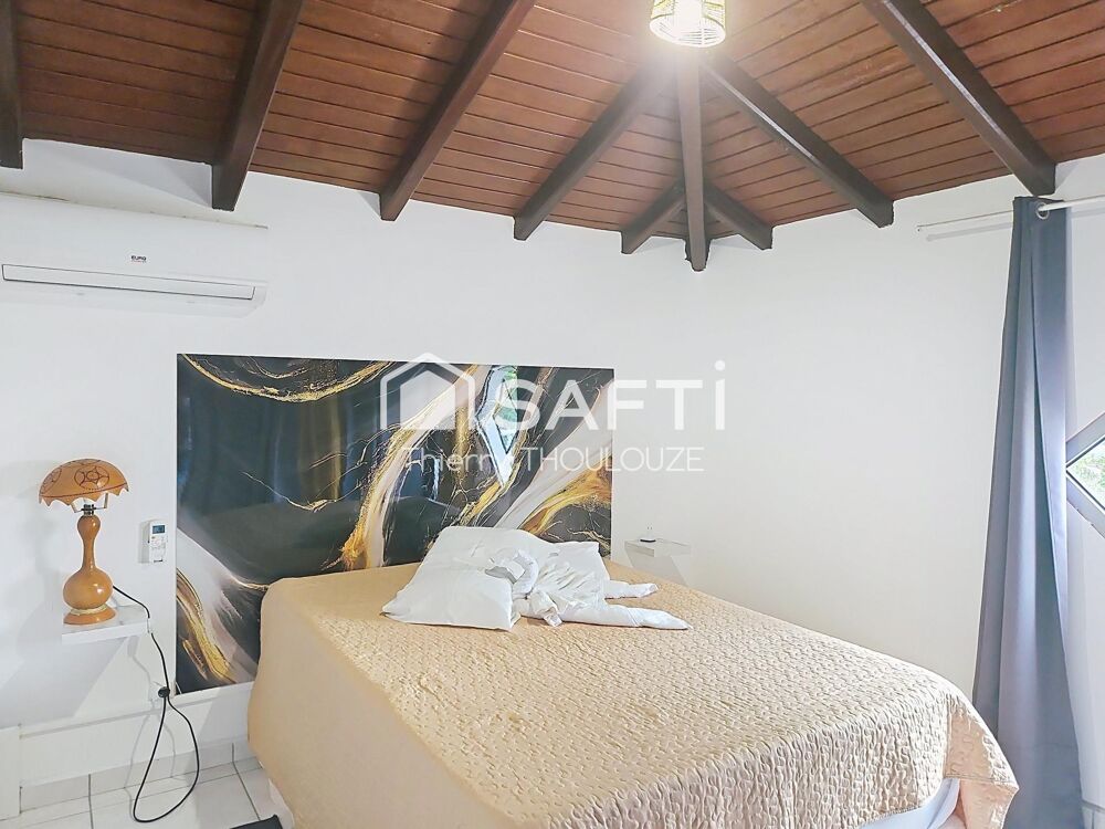 Location Appartement Haut de villa T2 Meublé dans lotissement Lamentin