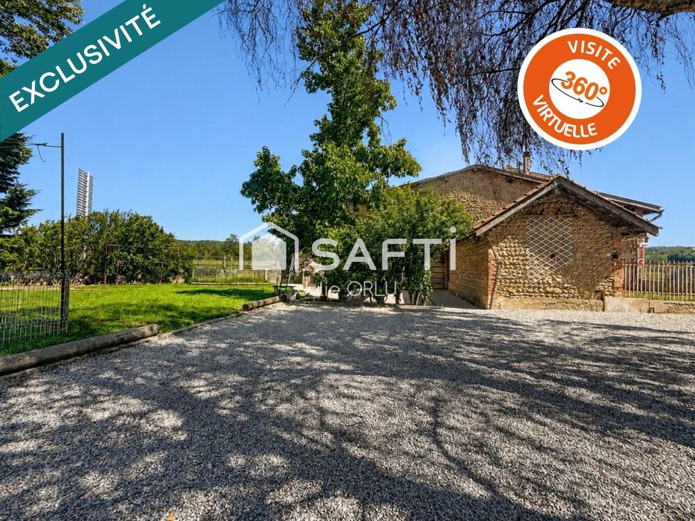 Vente Maison Maison en pierre de 142 m² – Garage 105 m² – Terrain 1 078 m² Charmes-sur-l'herbasse