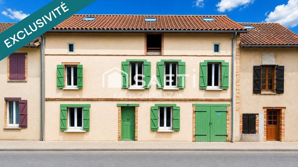 Maison familiale 225m² avec terrasse.