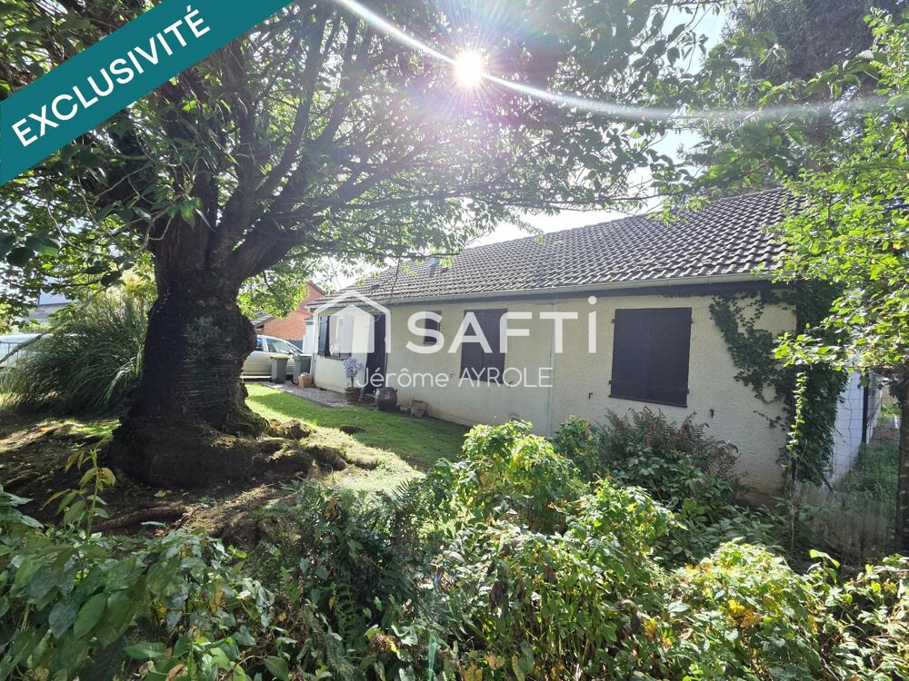 Vente Maison plain-pied individuel avec sous-sol complet Beaurains