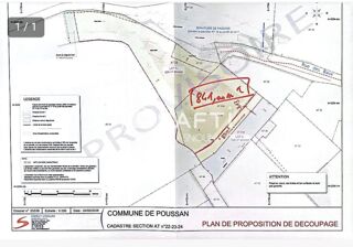  Terrain à vendre 841 m²