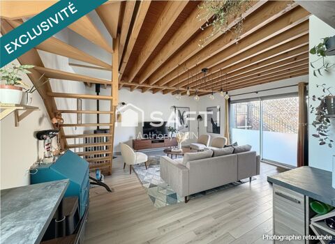   Maison enti�rement r�nov� de 64m�, 2 chambres, parking Maison - 3 pi�ce(s) - 64 m�