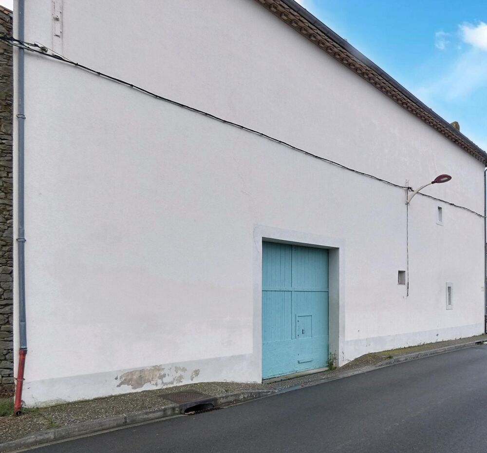 Maison en pierre avec garage, courette et jardin détaché