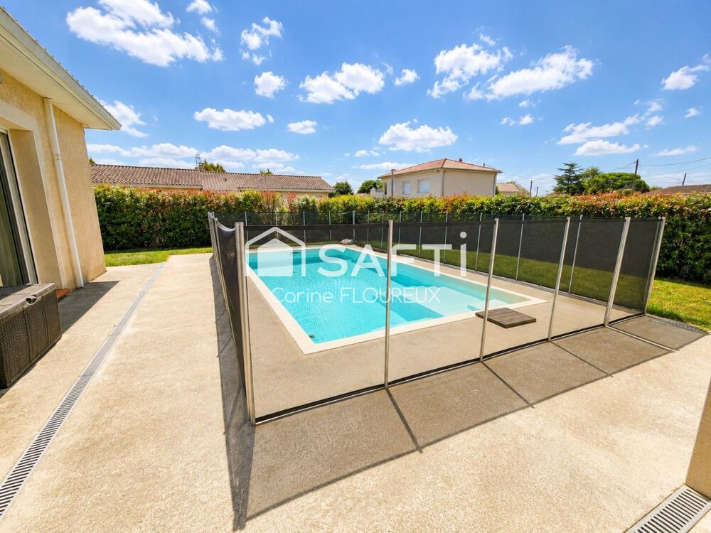 Vente Maison Plain-pied 116 m² avec piscine – Coup de cœur Saint-clar-de-riviere