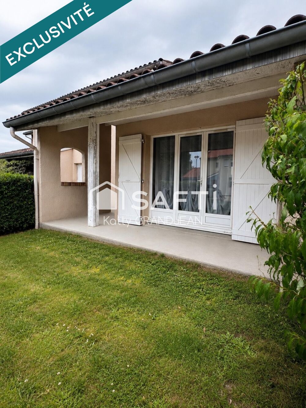 Maison à Péronnas T4 de 86M² avec jardin de 269m²