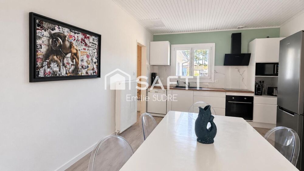 Vente Maison Rare à Andernos, maison rénovée sur près de 900 m² de terrain piscinable Andernos-les-bains