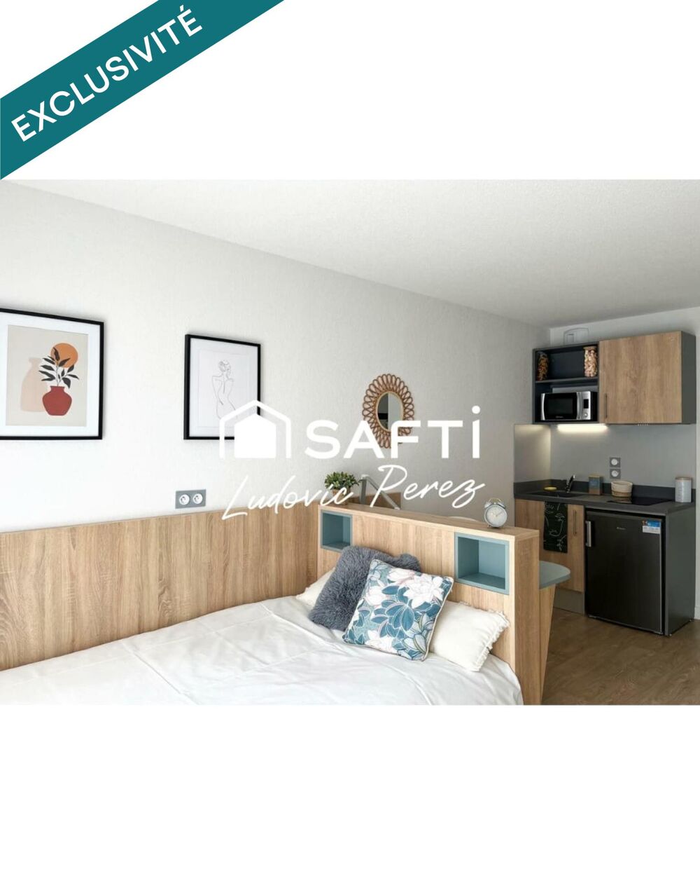 Vente Appartement Investissement LMNP : studio loué + gestion pro Toulouse