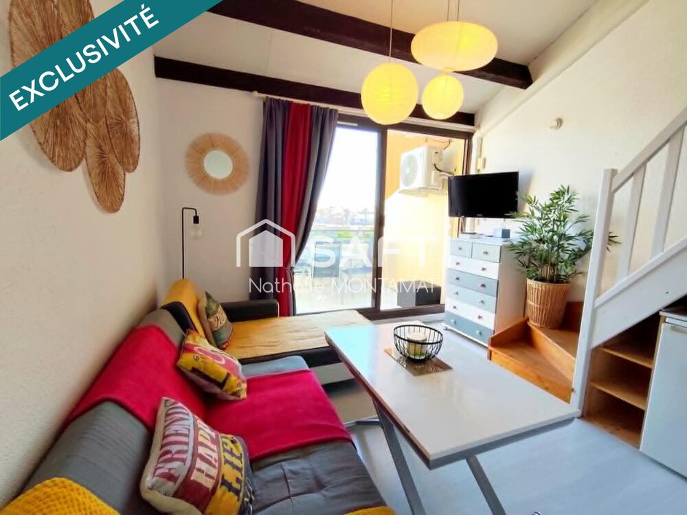 Vente Appartement Superbe Duplex de 37m²,T3, vue Lac,Terrasse de 7m² Le barcares