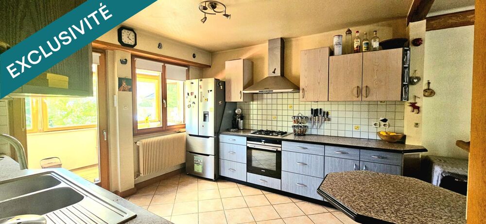 SCHIRMECK  Maison familiale avec atelier de 65 m², terrain et vue montagnes