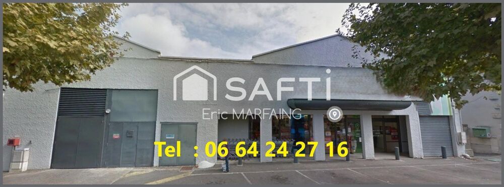   Local + stockage + 17 garages en cœur de ville 