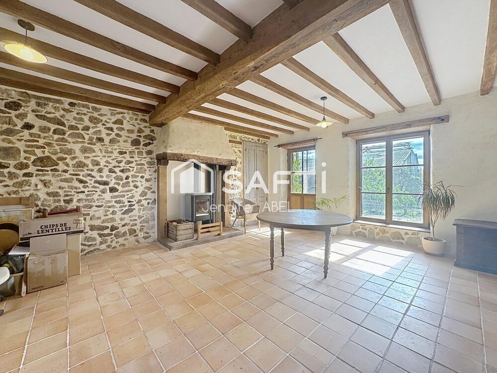 Vente Maison Ancienne fermette en pierre pleine de charme Lageon