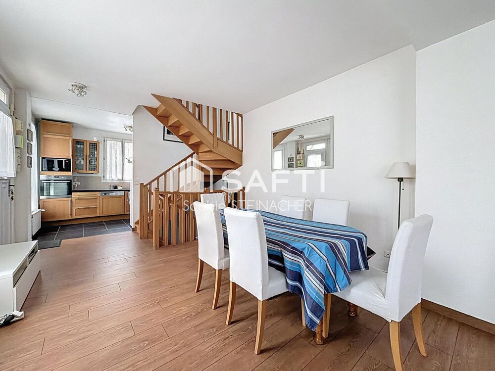 Maison 3 chambres, 15 min gare, parking, DPE D