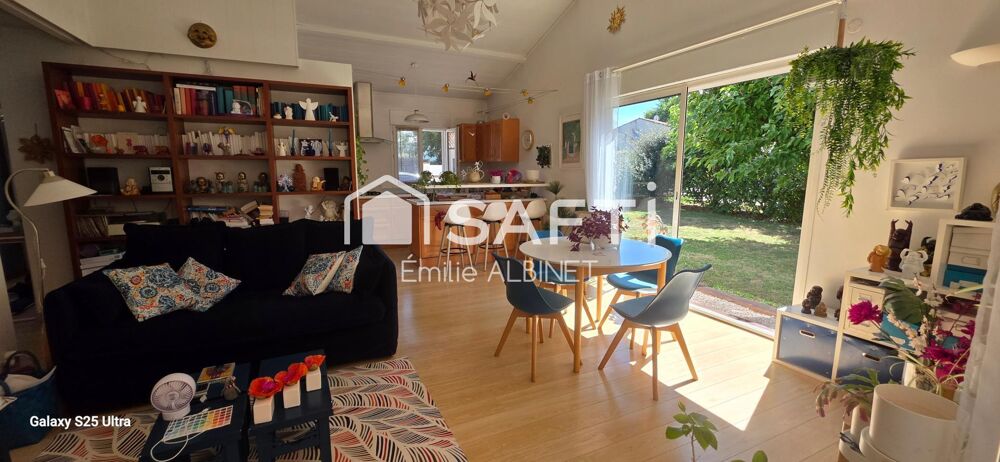 Maison 73 m² sur 1000 m² de jardin