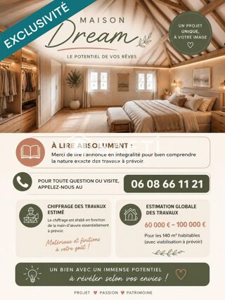  Maison à vendre 5 pièces 140 m²