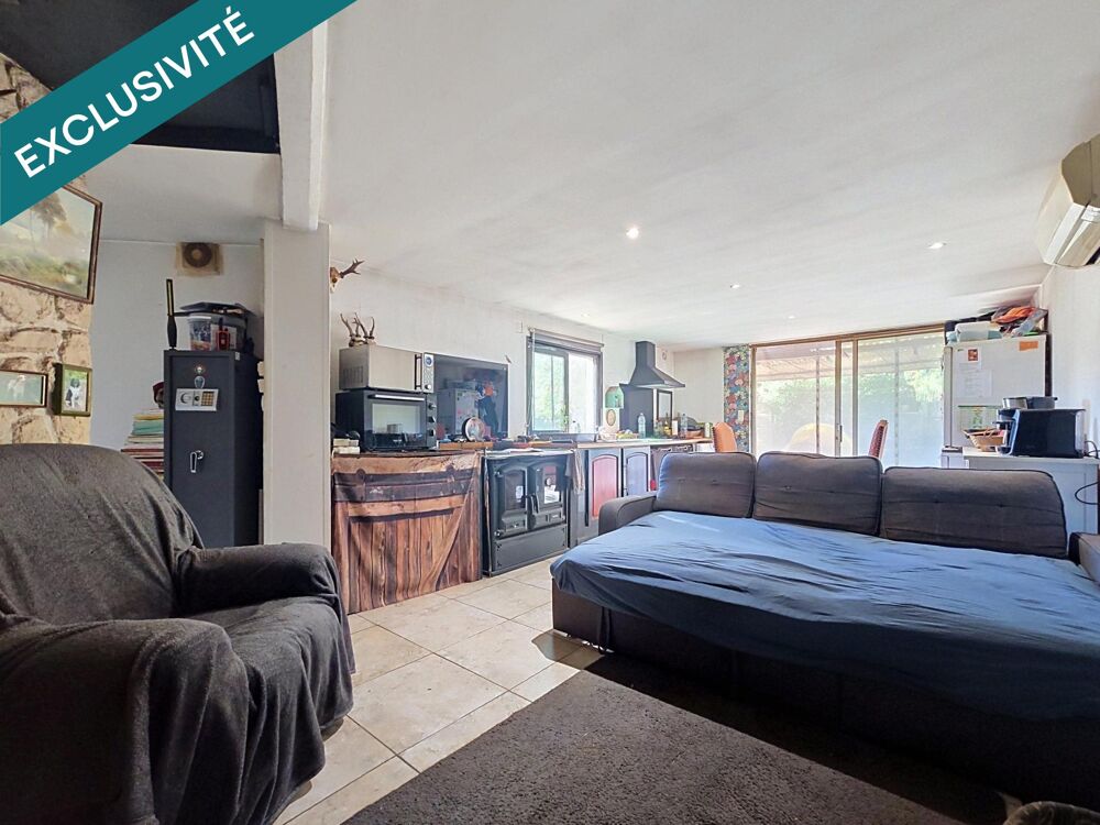 Une agréable maison de plain-pied, idéale pour profiter d'un cadre de vie paisible à proximité de Bédarieux.