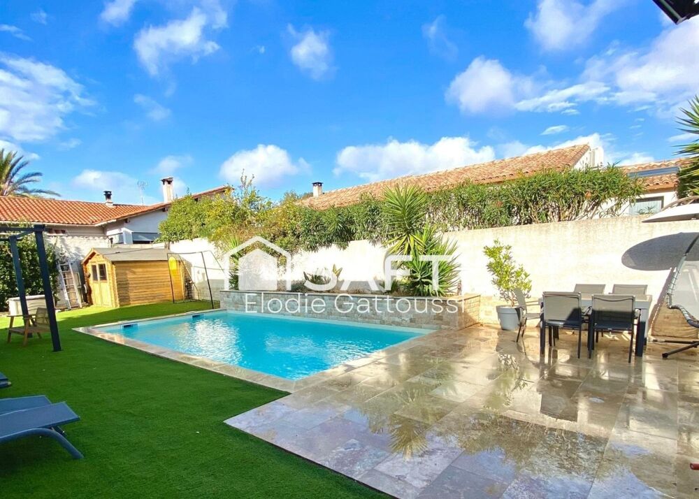 T4 avec piscine et cuisine d'été - Potentiel 4 chambres