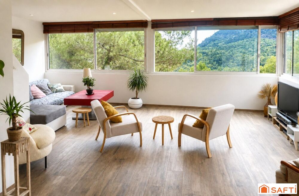 Vente Appartement Grand appartement lumineux avec vue sur la vallée! Tourrette-levens