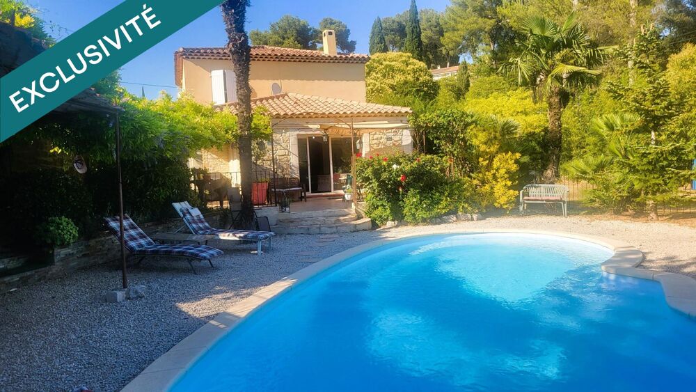 Vente Maison les Camoins, Magnifique Villa de T5 130 m² sur 2000 m² avec piscine,,garage Marseille 11