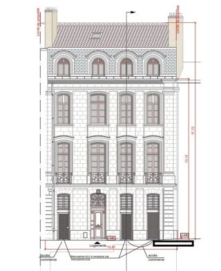  Immeuble à vendre 214 m²