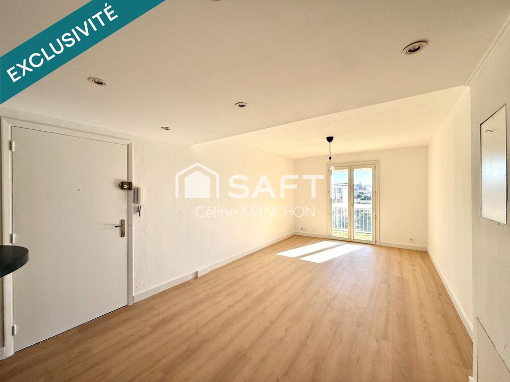 T3 traversant de 68 m2 - Balcons - Cave