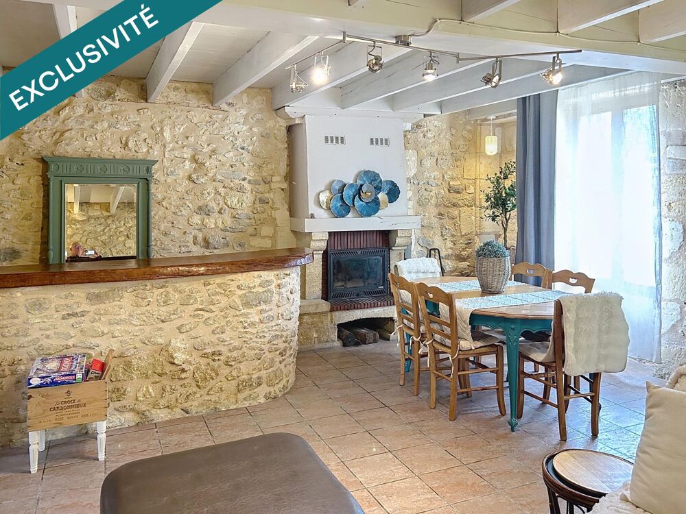 Vente Maison Jolie rénovation de caractère de150 m2 à étage Civrac-de-blaye