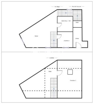  Appartement  vendre 3 pices 61 m