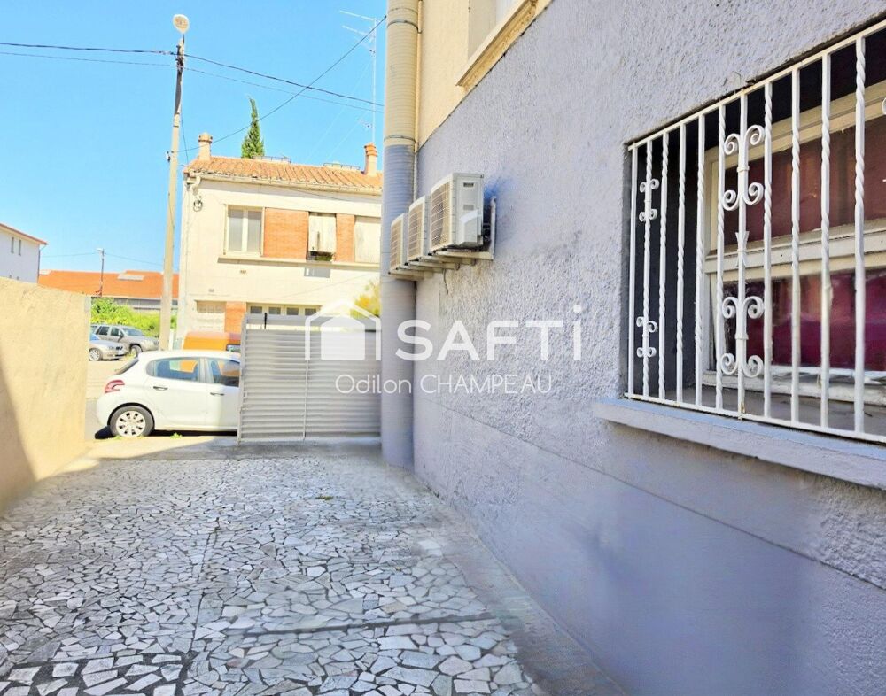 Appartement T2 de 41m2 (rdc) avec cour intérieure (Parking voiture) - Emplacement stratégique