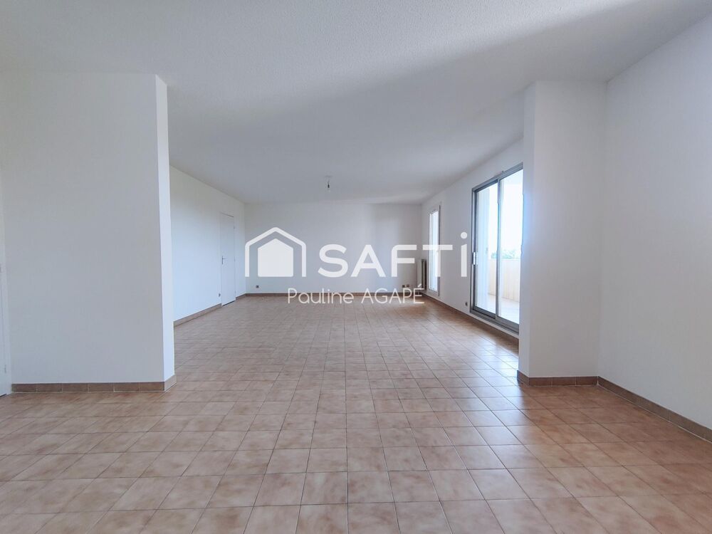 APPARTEMENT T5 ,SANS VIS-À-ViS, BOX FERMÉ, SUD