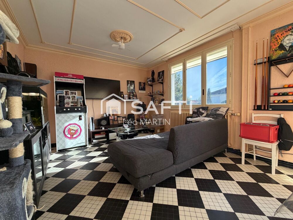 Maison 97m2 - 3 chambres - Garage et Jardin