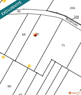  Terrain  vendre 1244 m