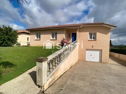   Maison individuelle avec garage et jardin cl�tur� Maison - 5 pi�ce(s) - 136 m�