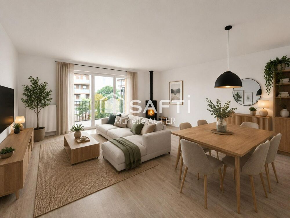 Charmant Appartement T3 avec terrasse et parking