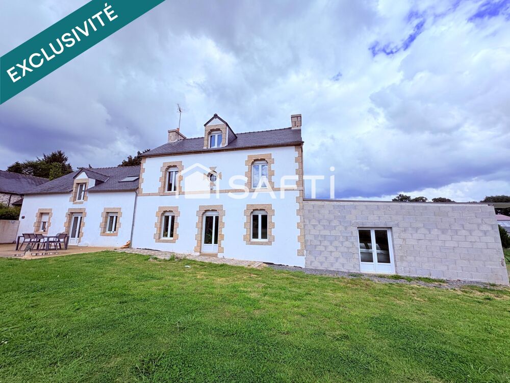 Vente Maison SPLENDIDE LONGERE DE 186 M2 SUR TERRAIN DE 3312 M2 EN CAMPAGNE DE NOYAL PONTIVY Noyal-pontivy