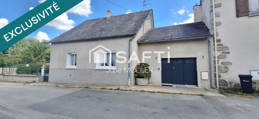 En exclusivité  Maison de village avec garage aménageable et jardin