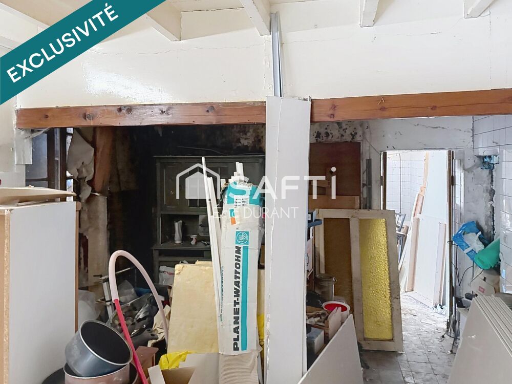 Vente Maison Maison de 150m2 avec potentiel , 6 pieces, 3chambres possibilité 4 , 2 sdb , 2 wc Donnezac