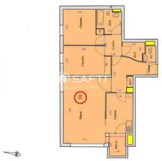  Appartement à vendre 3 pièces 73 m²