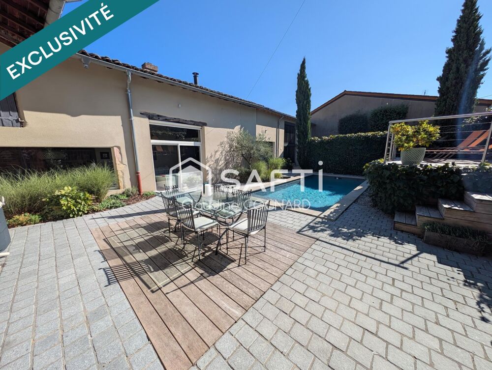 Maison de caractère  4 chambres  Piscine 