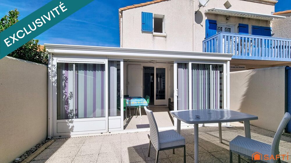 Vente Appartement Appartement 02 chambres – terrasse, véranda et parking Meschers-sur-gironde