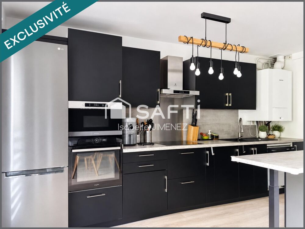 Vente Maison 100 m2 , 4 chambres, 2 salle de douches, garage, terrasse, jardin La queue-en-brie