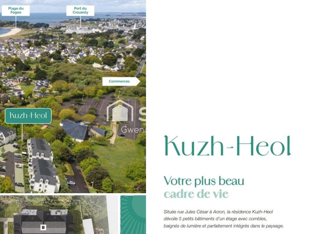 Vente Appartement Entre plage et lumière, votre futur refuge à Arzon. Arzon