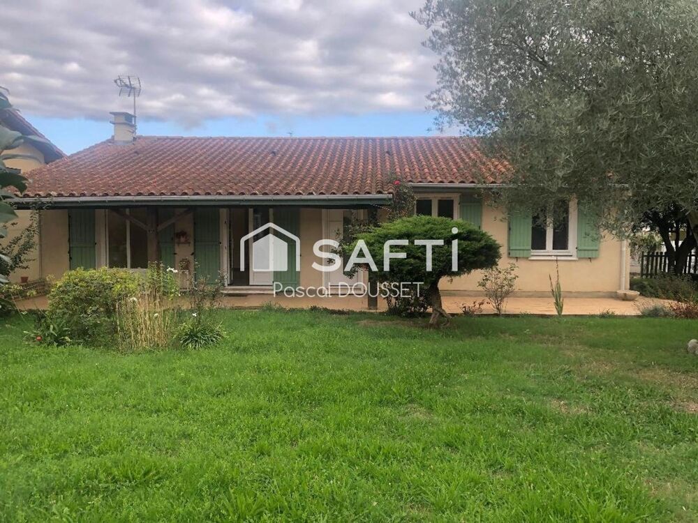Vente Maison Maison plain pied de 94m2 sur parcelle arbor�e de 533m2. Barbazan-debat