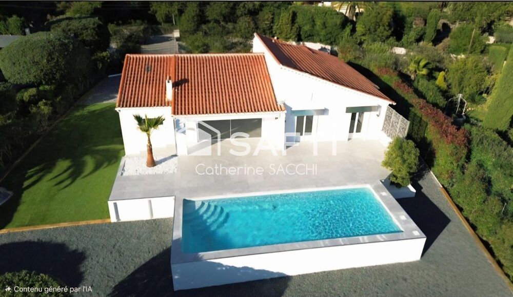 Secteur privilégié Villa rénovée Piscine Vue mer