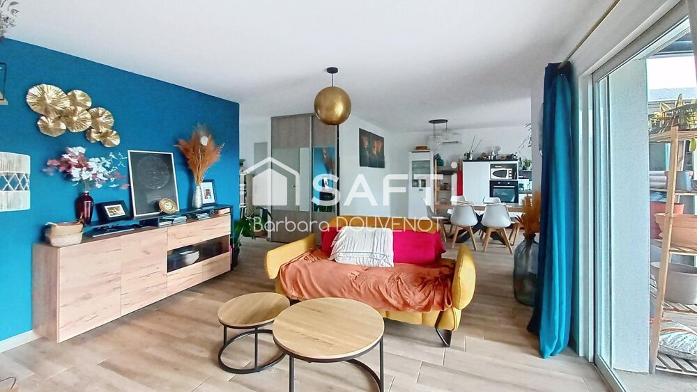Vente Maison Villa récente de 92 m² sur 225 m² de terrain - 3 chambres, jardin, 2 terrasses et garage. Murviel-les-beziers