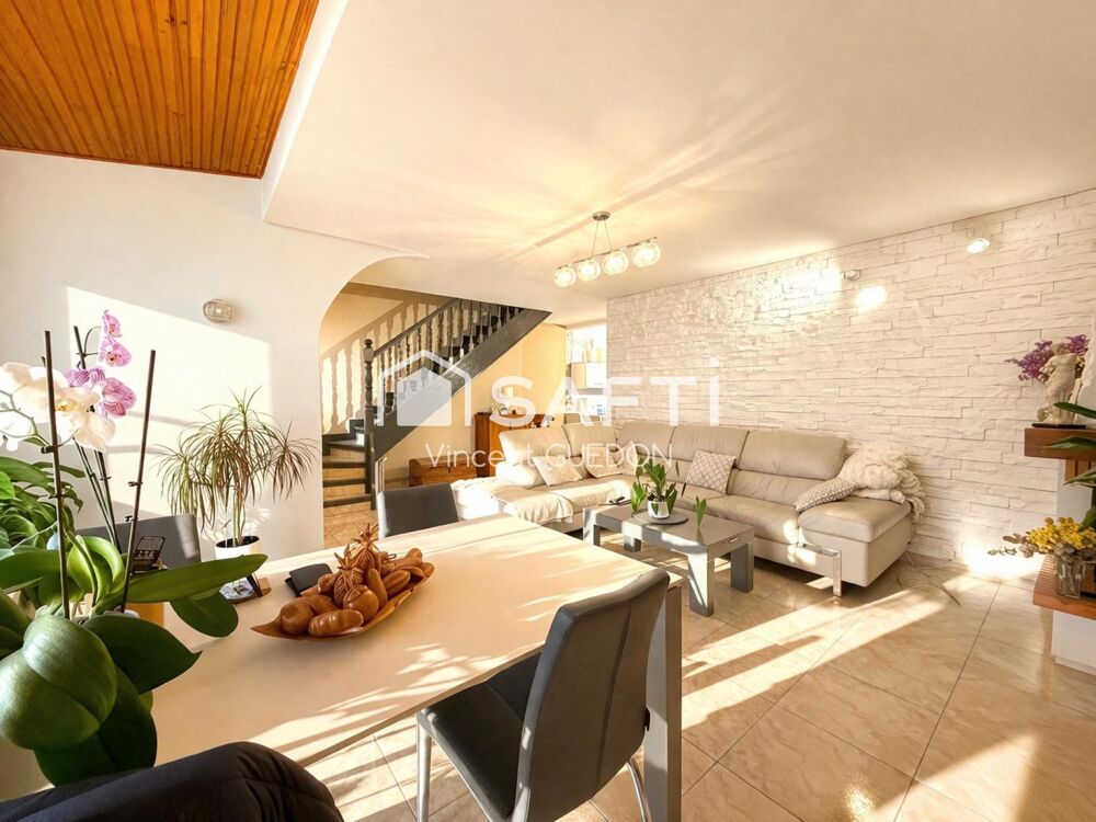 Maison familiale 4 chambres avec piscine
